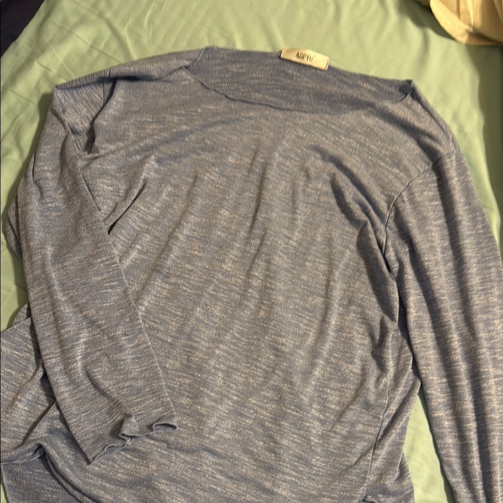 Blue Knit Top by Ann Taylor